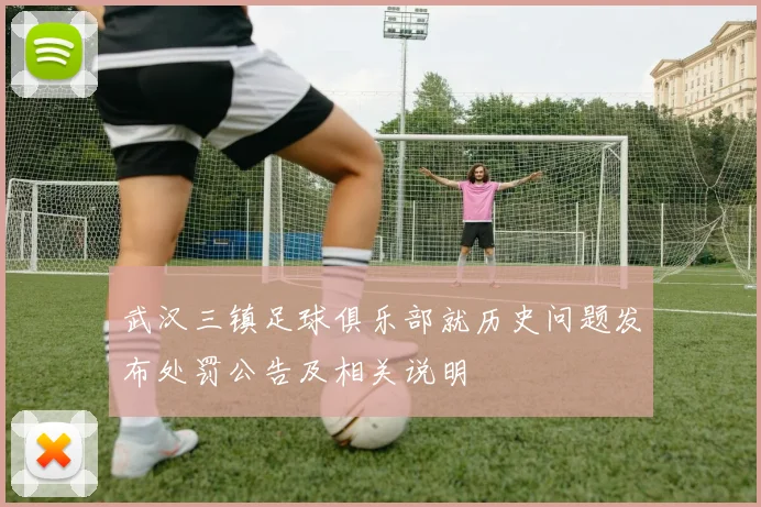 武汉三镇足球俱乐部就历史问题发布处罚公告及相关说明
